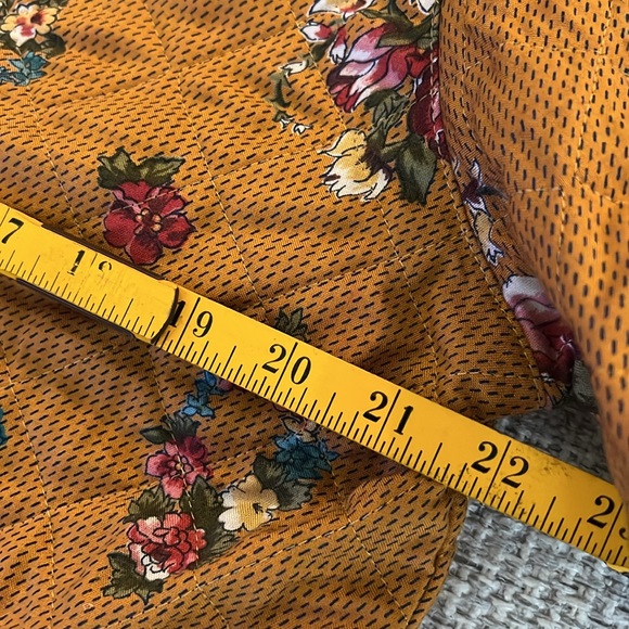 Vintage Like New Carole Little Cottagecore Floral Quilted Jacket - Picture 9 of 14